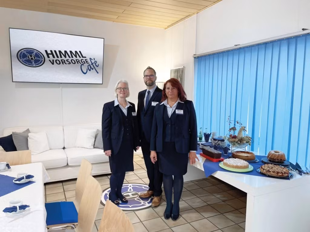 Das Vorsorgeteam beim Vorsorge Café