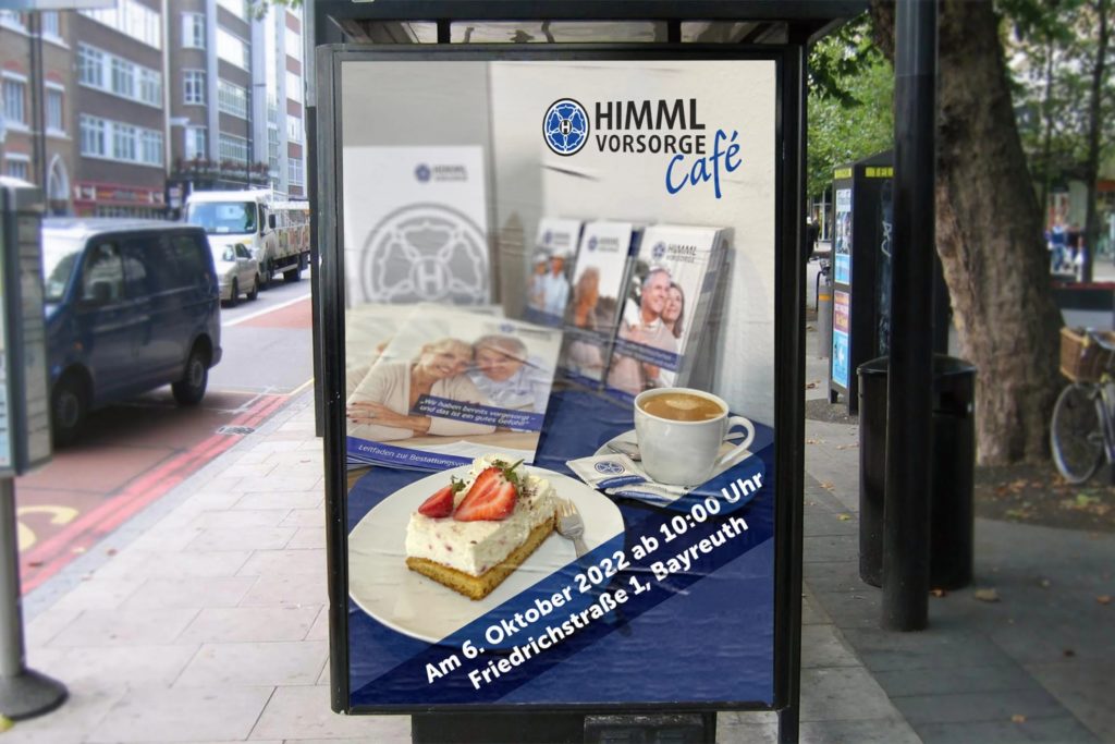 Himml Vorsorge Café Poster