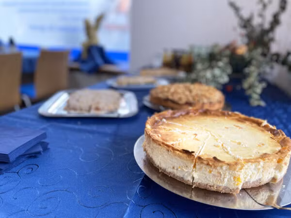 Himml Vorsorge Café die Dritte leckere Kuchen Nahaufnahme